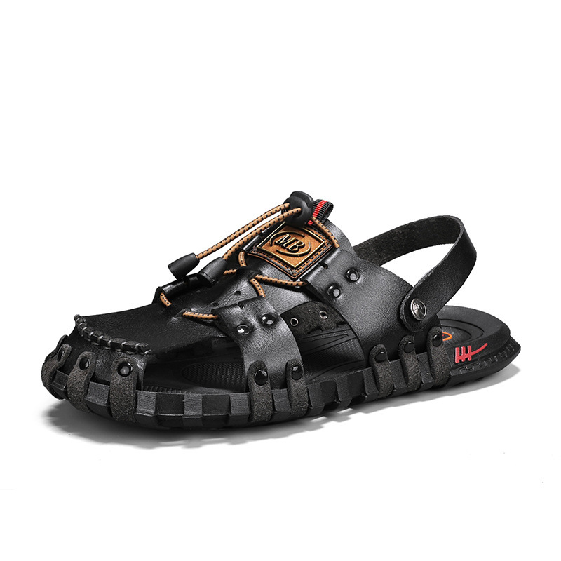 Men's Sandals Close Up