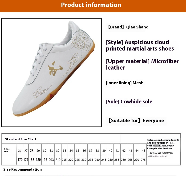 Shoes Size Chart