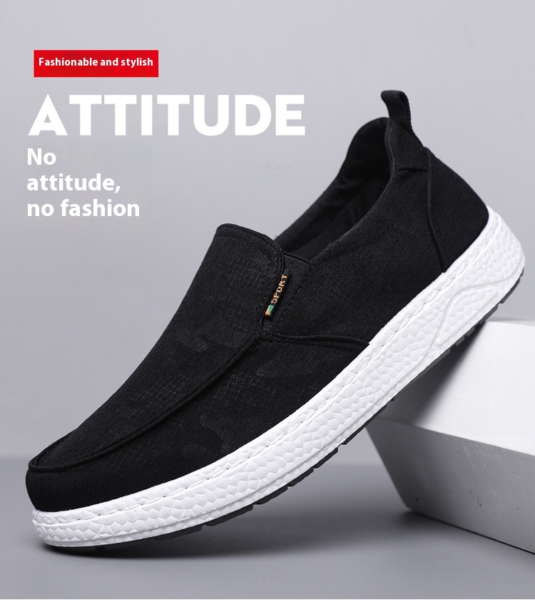 Men's Fashionable Breathable Canvas Shoes - Image 22