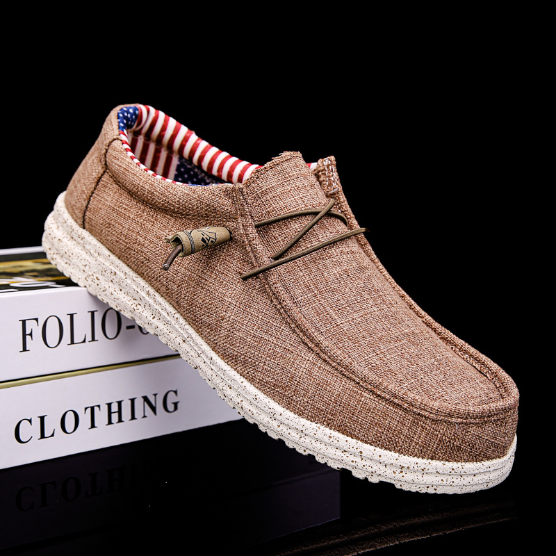 Men's Plus Size Casual Shoes - Brown