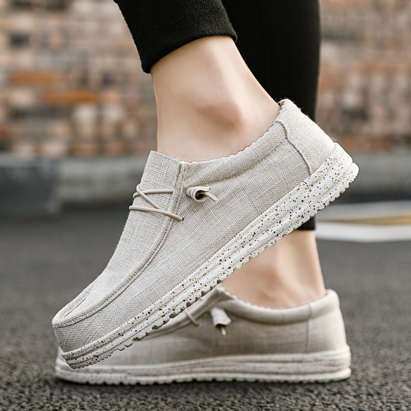 Men's Plus Size Casual Shoes - Front View
