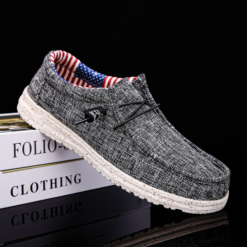Men's Plus Size Casual Shoes - Side View